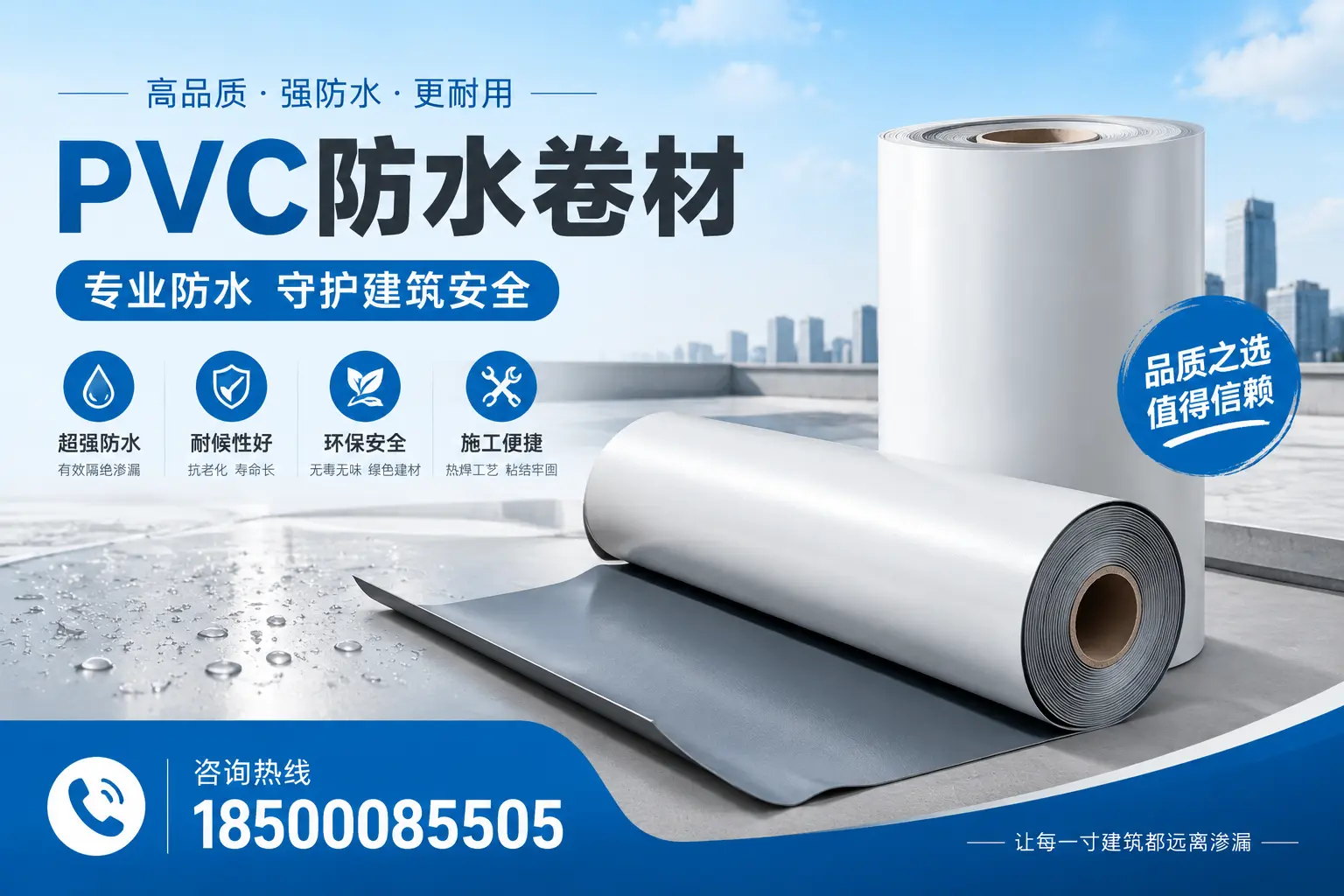 咸阳地区pvc防水卷材的市场现状与发展趋势